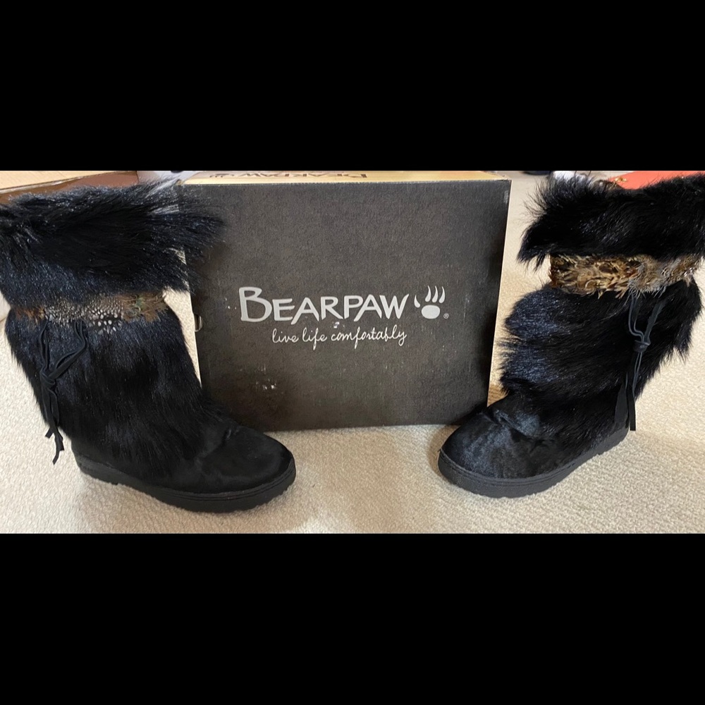 BEARPAW fur boots